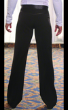 Men's Latin Pants with Satin Stripe MP2