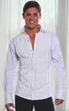 Men's Ruffled Tuxedo Shirt w/out trunks MS8, with trunks MS8A