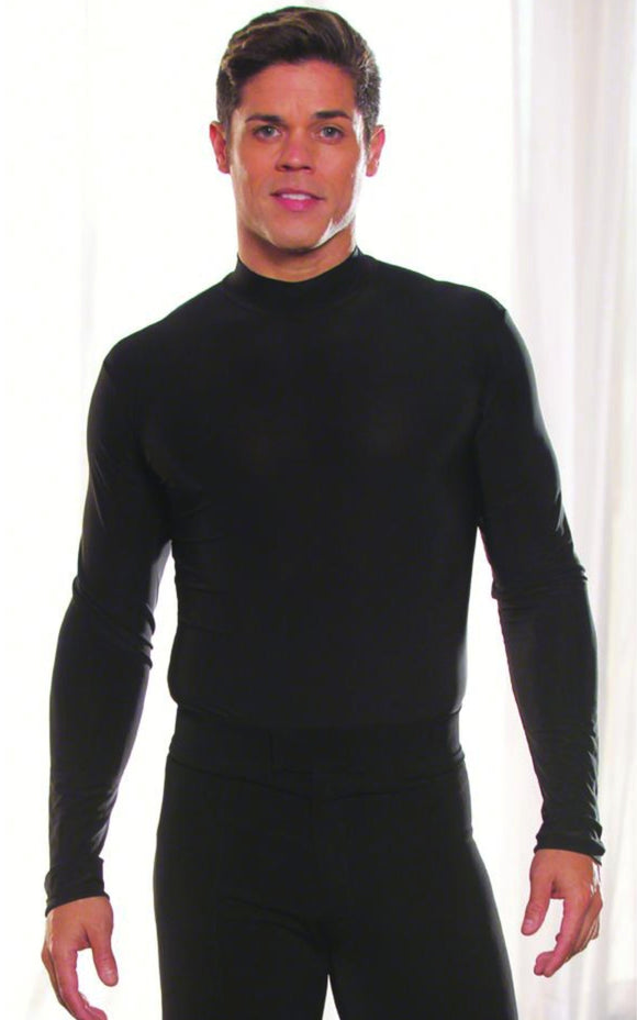 Men's Simple Turtleneck with Trunks Shirt MS6