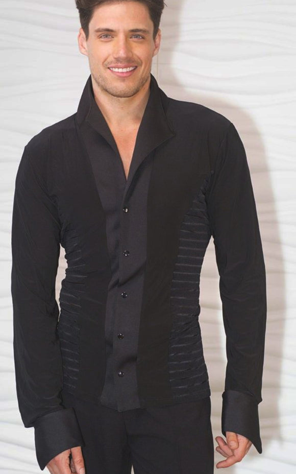 Men's Soft Collar Striped Shirt MS29