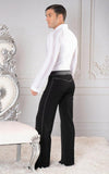 Men's Striped Sleeve Shirt MS40