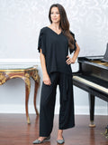 Petal Top with Pleat