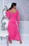 Long Princess Cut Ballroom Dress