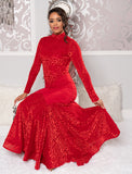 Long Angelica Ballroom Dance Dress