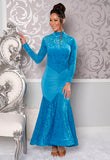 Long Angelica Ballroom Dance Dress