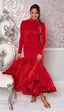 Long Angelica Ballroom Dance Dress