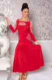 Horizontal Stone Stripe Ballroom Dance Top
