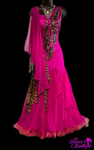 Majestic Magenta with Animal Print