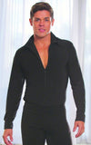 Men's Simple Shirt with Zipper MS5