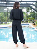 Slit Harem Pants